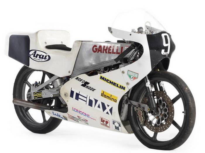 1988 Garelli 125cc Grand Prix Racing Motorcycle frame 004. €. Лот № 478. 