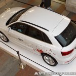 Audi Q3 Олимпийский автопарк на выставке в ГУМЕ февраль 2014 - 5