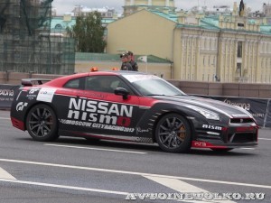 Nissan GTR Safety Car на автомобильном шоу Moscow City Racing 2013 - 3