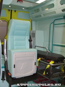 Реанимобиль класса С на базе Volkswagen Crafter KARUS на выставке Здравоохранение 2014 img_6867