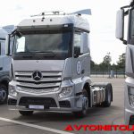Презентация нового поколения Mercedes-Benz Actros на автодроме Moscow Raceway