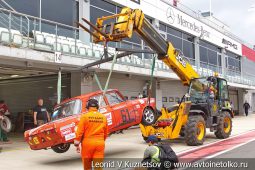 Москвич-408 стартовый номер 61 на Moscow Classic Grand Prix сезона 2018 года