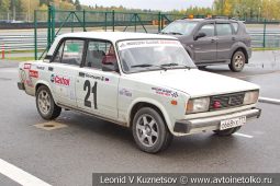 ВАЗ-21053 стартовый номер 21 на Moscow Classic Grand Prix сезона 2018 года