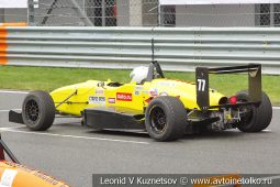 Dallara-F399 стартовый номер 77 на Moscow Classic Grand Prix сезона 2018 года