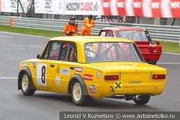 ВАЗ-2101 стартовый номер 8 на Moscow Classic Grand Prix сезона 2018 года