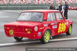 ВАЗ-21013 стартовый номер 696 на Moscow Classic Grand Prix сезона 2018 года