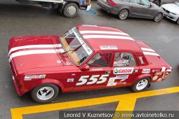 Волга ГАЗ-2410 стартовый номер 555 на Moscow Classic Grand Prix сезона 2018 года