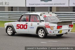 ВАЗ-2105 стартовый номер 500 на Moscow Classic Grand Prix сезона 2018 года